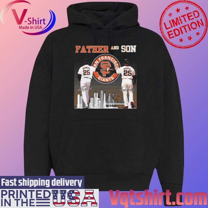 Father And Son San Francisco Giants Bonds Signatures shirt, hoodie,  sweater, long sleeve and tank top