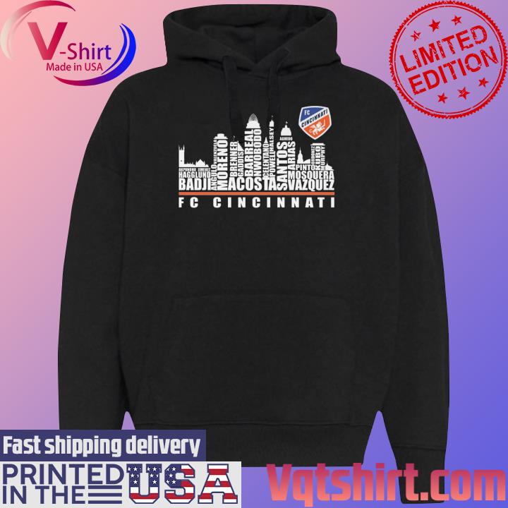 FC Cincinnati Ohio Logo Hoodie