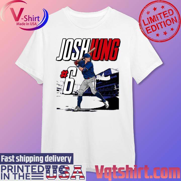 Josh Jung Kids T-Shirt - Tri Gray - Texas | 500 Level Major League Baseball Players Association (MLBPA)