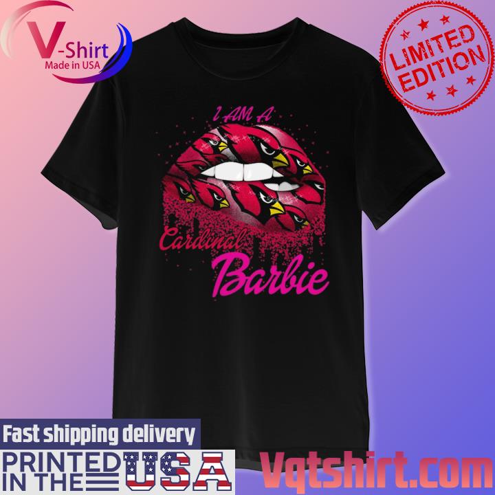 Lips Arizona Cardinals Barbie 2023 Shirt