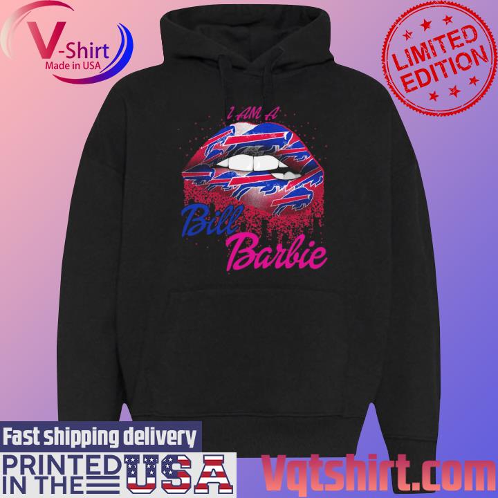 Lip Buffalo Bills I Am A Bill Barbie Shirt, hoodie, sweater, long