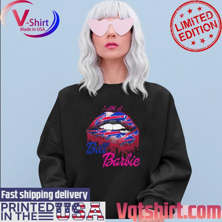 Lip Buffalo Bills I Am A Bill Barbie Shirt, hoodie, sweater, long sleeve  and tank top