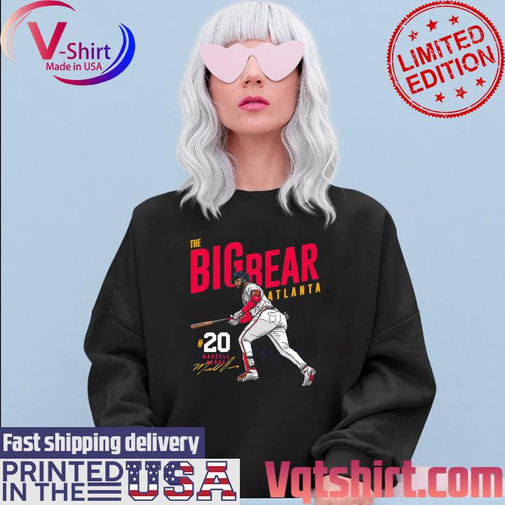 Marcell Ozuna Atlanta Braves The Big Bear Atlanta signature shirt, hoodie,  sweater, long sleeve and tank top