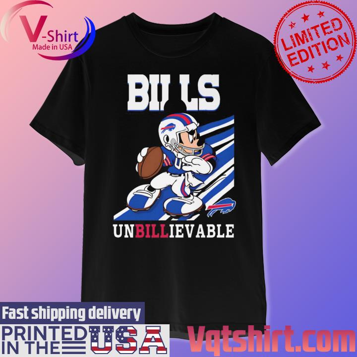 Mickey Mouse Buffalo Bills Unbillievable Shirt, hoodie, sweater, long  sleeve and tank top