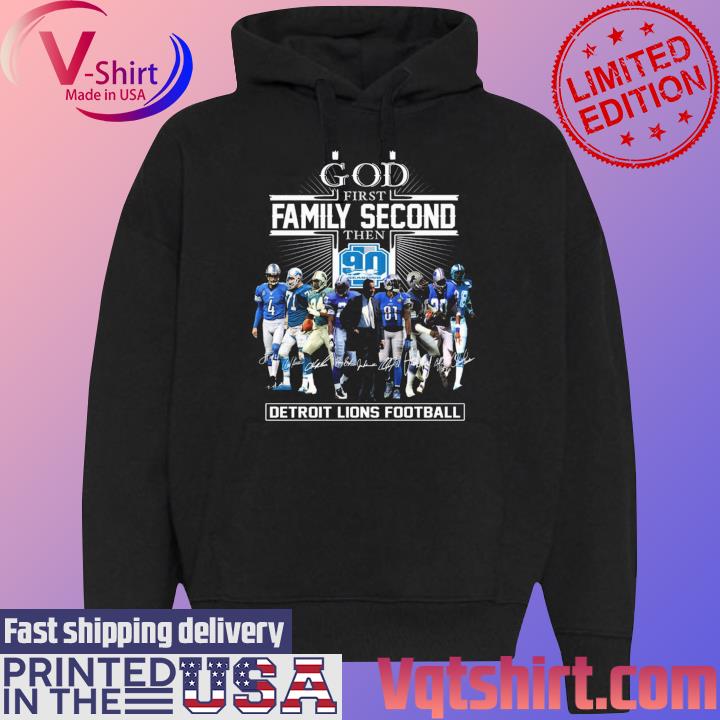 Detroit Lions 90 Seasons Signatures Shirt, hoodie, sweater, long sleeve and  tank top