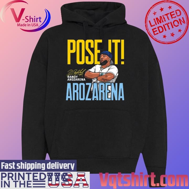 New randy arozarena pose it signatures T-shirt, hoodie, sweater, long  sleeve and tank top