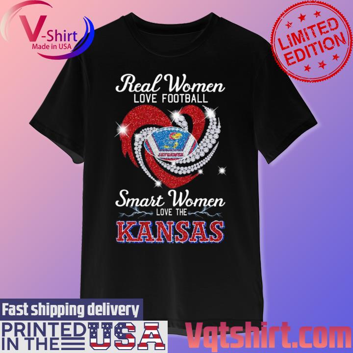 Heart Diamond Real Women Love Baseball Smart Women Love The Kansas