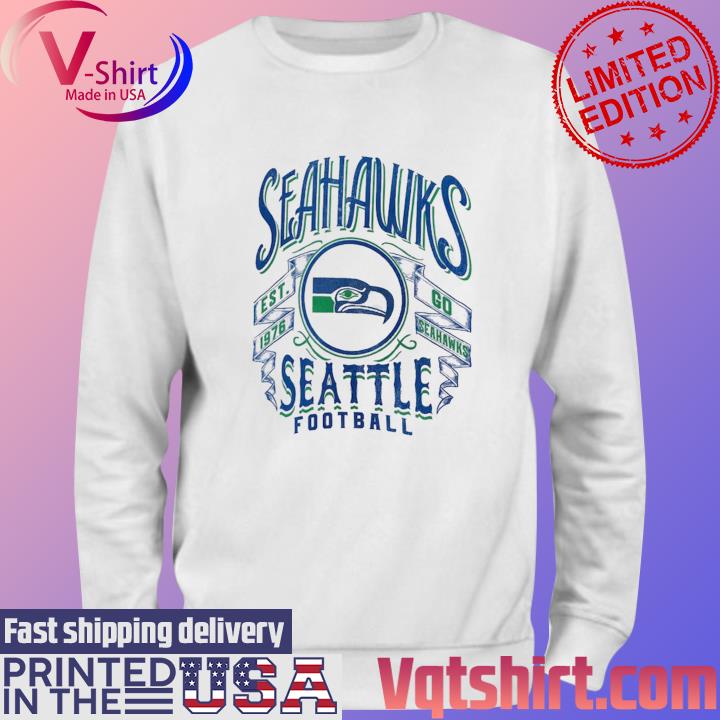 Seattle Seahawks football 1976 vintage logo shirt, hoodie, sweater, long  sleeve and tank top