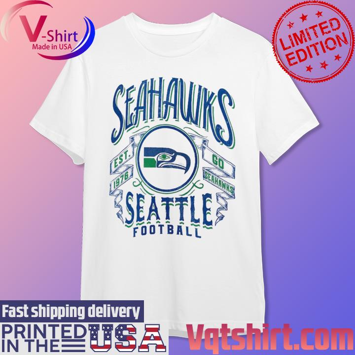 Seattle Seahawks NFL x Darius Rucker Vintage Football T-Shirt