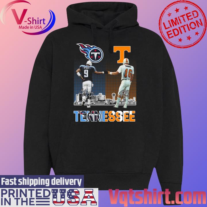 Tennessee Steve Mcnair and Peyton Manning signatures shirt - Dalatshirt