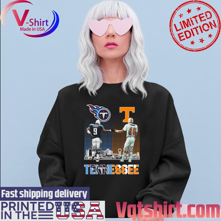 Tennessee Titans Mcnair And Manning Tennessee Volunteers t-shirt, hoodie,  longsleeve, sweater