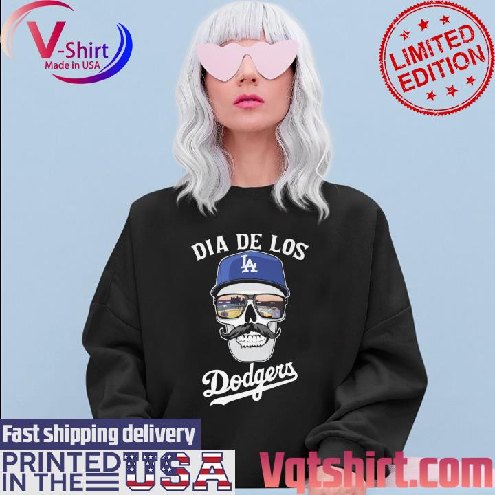 Los Angeles Dodgers Dia De Los Dodgers Skull Women New Shirt, hoodie,  sweater, long sleeve and tank top