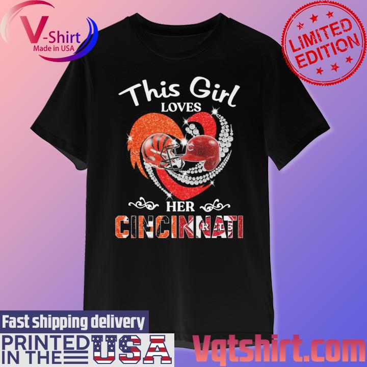 Just a women who love her Cincinnati Bengals and Reds shirt, hoodie,  sweater, long sleeve and tank top