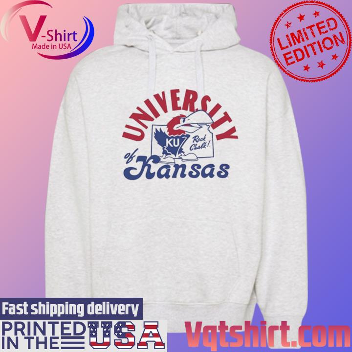 Product charlie hustle university of Kansas outline shirt, hoodie, sweater,  long sleeve and tank top