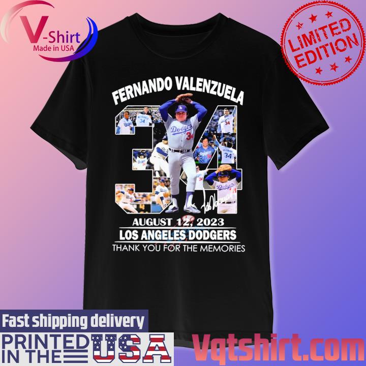 Photo Los Angeles Dodgers Fernando Valenzuela Shirt, hoodie, sweater, long  sleeve and tank top
