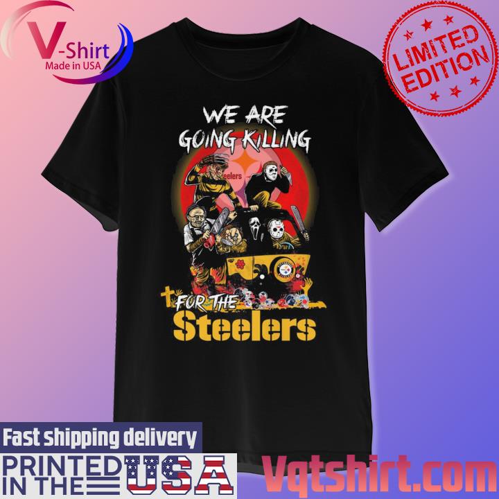 Pittsburgh Steelers Horror Movies Characters Halloween 2023 shirt