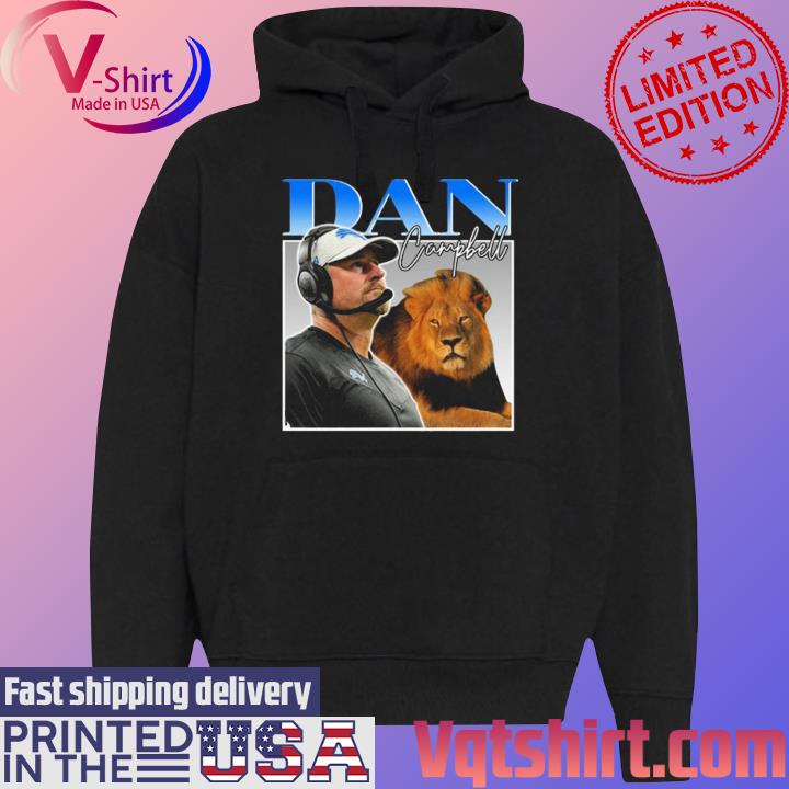 Dan Campbell Detroit Lions Vintage shirt, hoodie, sweater, long sleeve and  tank top