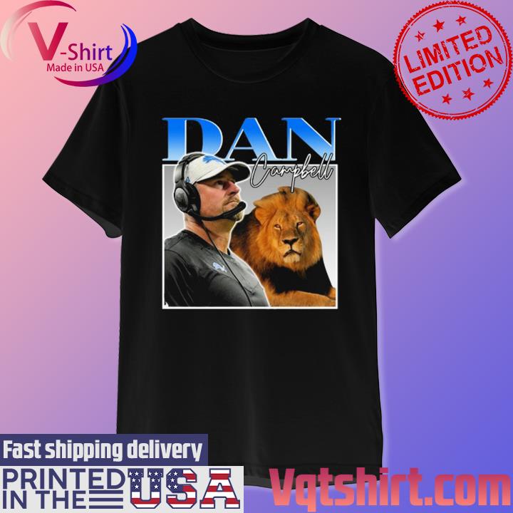 Dan Campbell Detroit Lions vintage shirt, hoodie, sweater, long sleeve and  tank top