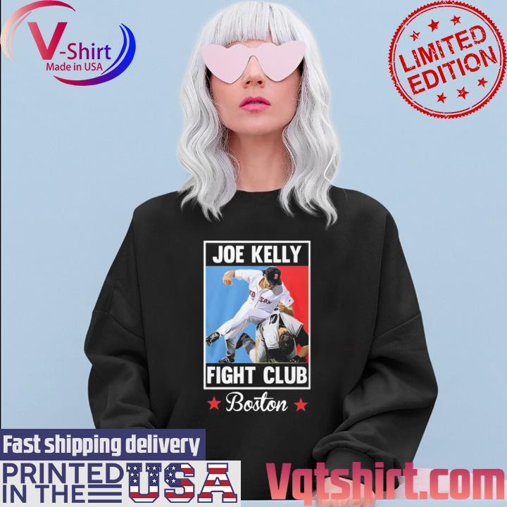 Joe Kelly Fight Club Boston Baseball T-Shirt