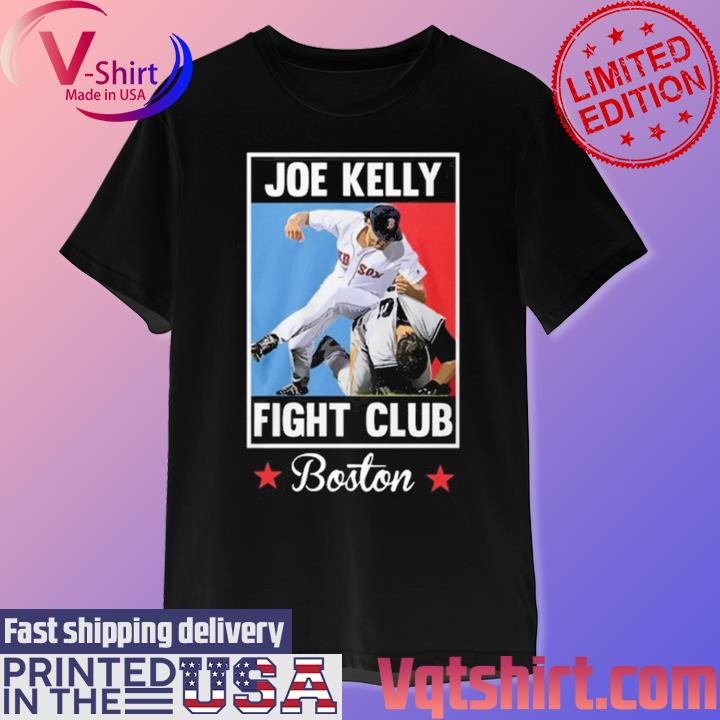 Joe Kelly Fight Club Boston Baseball T-Shirt