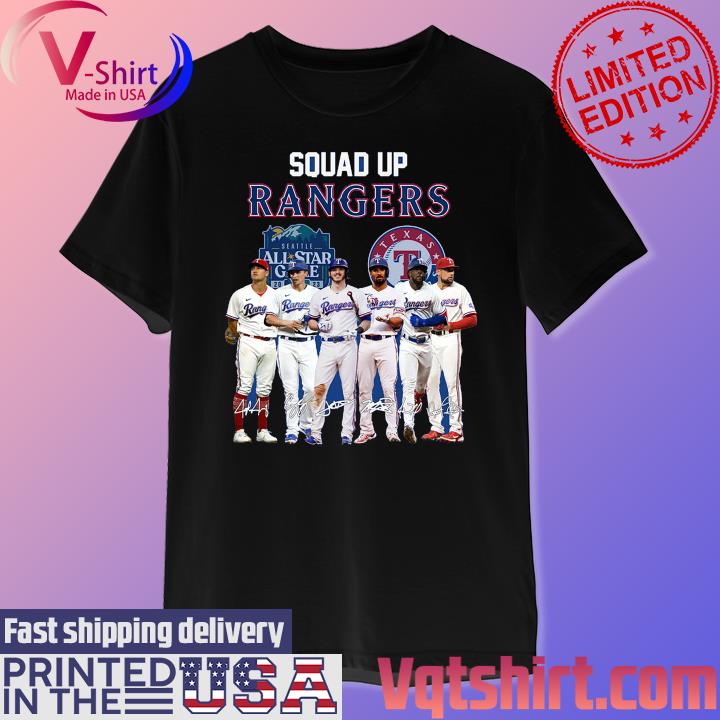 Squad Up Houston Rangers All Star Game MLB Team T Shirt, hoodie, sweater,  long sleeve and tank top