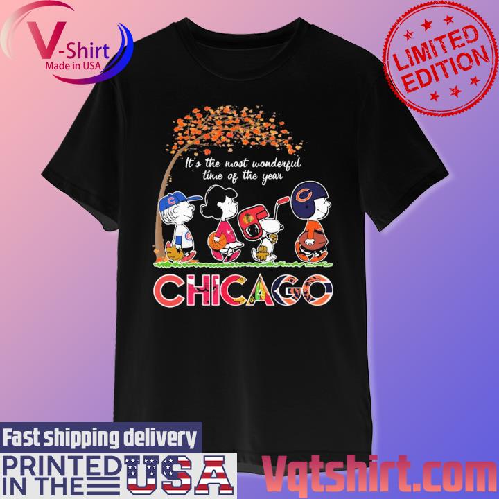 In The Most Wonderful Time Of The Year Chicago Bears T-shirt