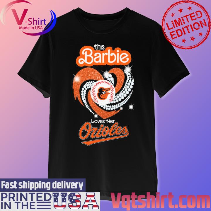 Original This Girl Loves Her Baltimore Orioles Diamond Heart T-shirt,Sweater,  Hoodie, And Long Sleeved, Ladies, Tank Top