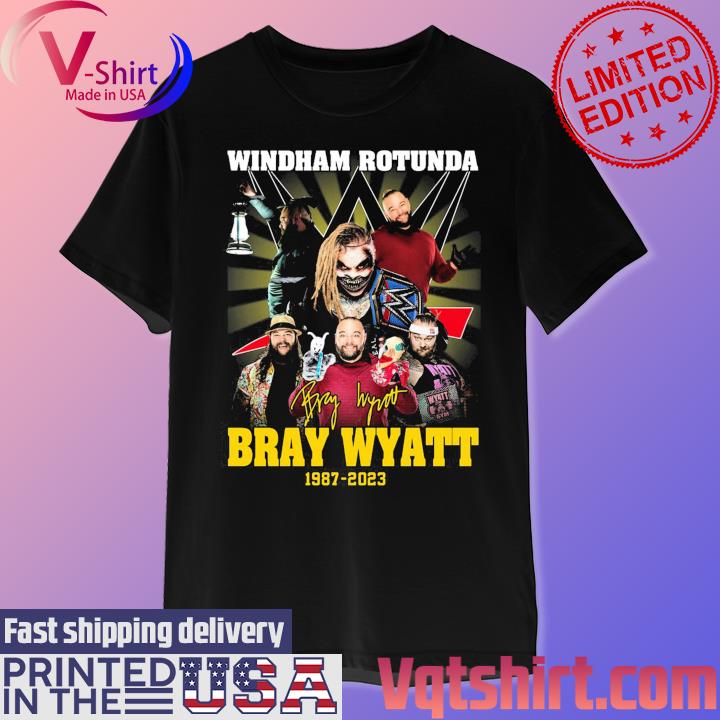 Yowie Wowie Bray Wyatt 1987-2023 Signatures Shirt, hoodie, sweater, ladies  v-neck and tank top