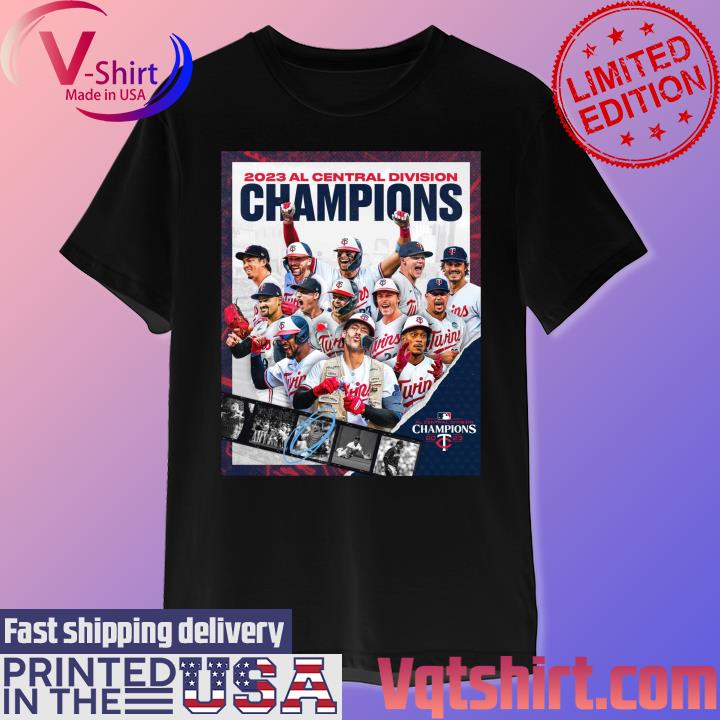 Original 2023 Al Central Division Champions Minnesota Twins shirt, hoodie,  sweater, long sleeve and tank top