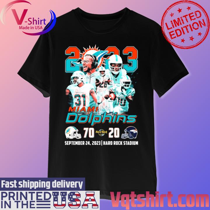 2023 Miami Dolphins September 24 2023 Hard Rock Stadium Shirt, hoodie,  longsleeve, sweatshirt, v-neck tee