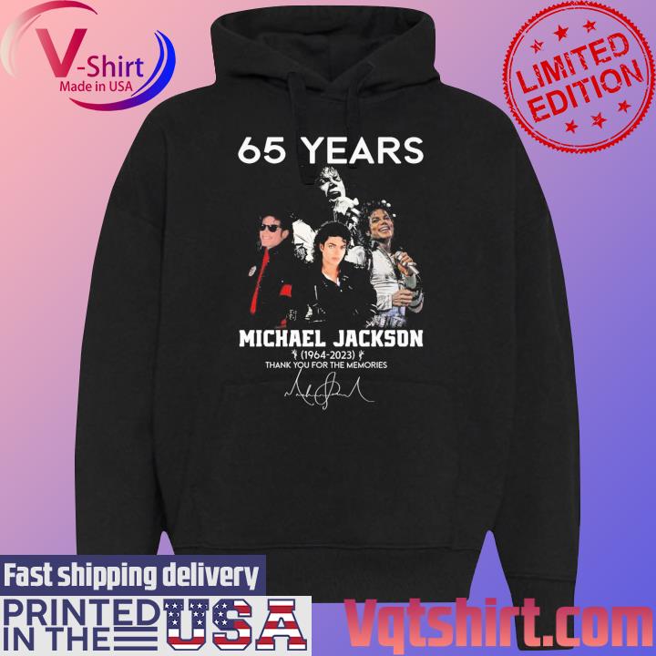 Michael Jackson Signature Black Hoodie