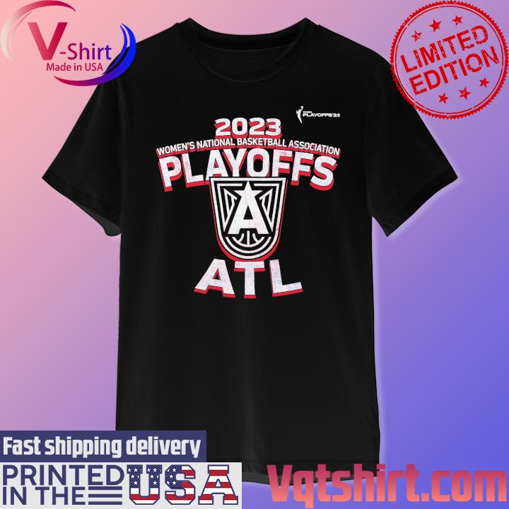 Unisex Atlanta Dream Stadium Essentials Black 2023 WNBA Playoffs Dust  T-Shirt