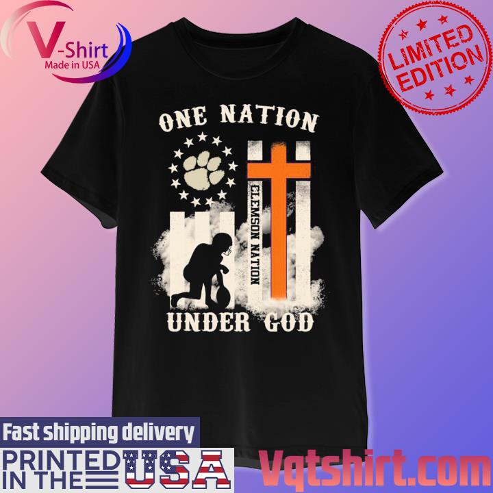 Clemson Tigers Nation one nation under god Shirt