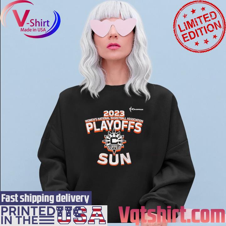 Connecticut Sun Stadium Essentials Unisex 2023 WNBA Playoffs Dust T-Shirt -  Black