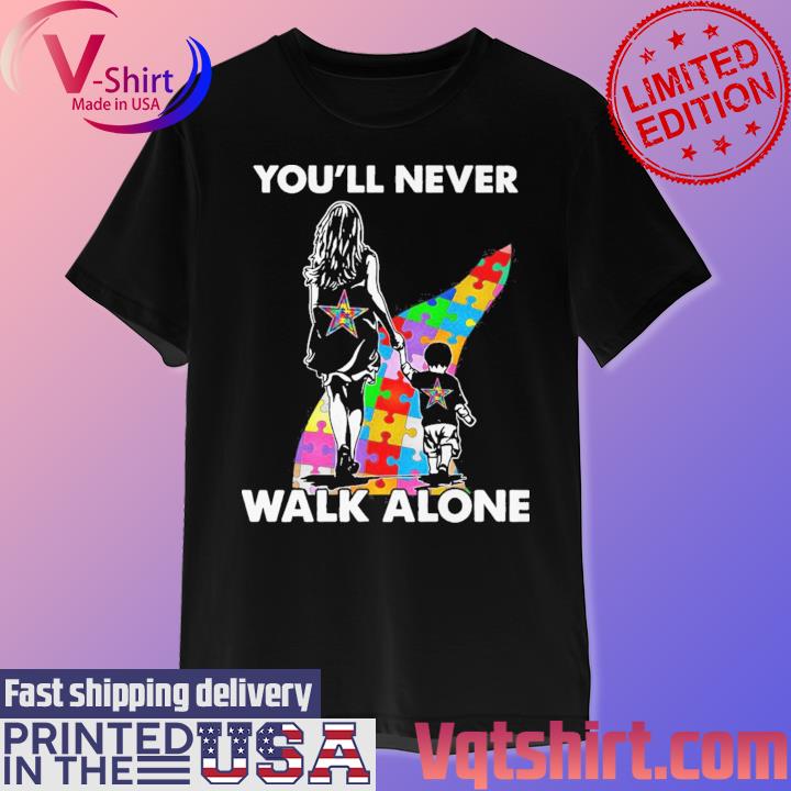 Dallas Cowboys Mom and Son Autism you'll never walk alone shirt, hoodie,  sweater, long sleeve and tank top