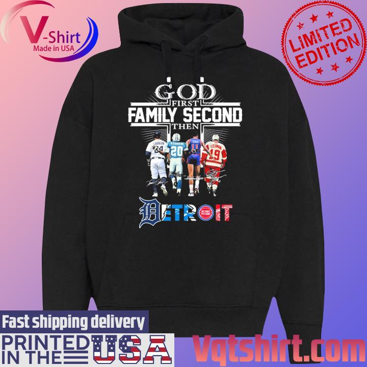 God First Family second then Milwaukee Brewers baseball shirt