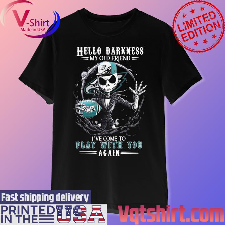 Philadelphia Eagles Jack Skellington Halloween shirt, hoodie