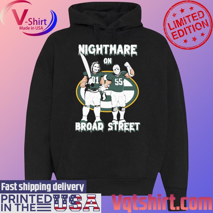 Green Bay Packers Nightmare On Broad Street T-Shirt