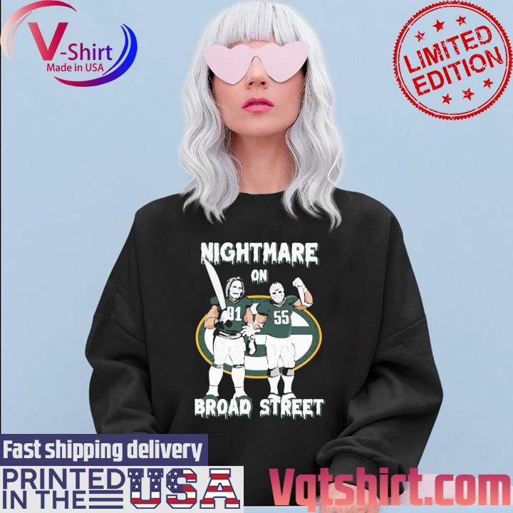 Official green Bay Packers Nightmare On Broad Street Unisex T