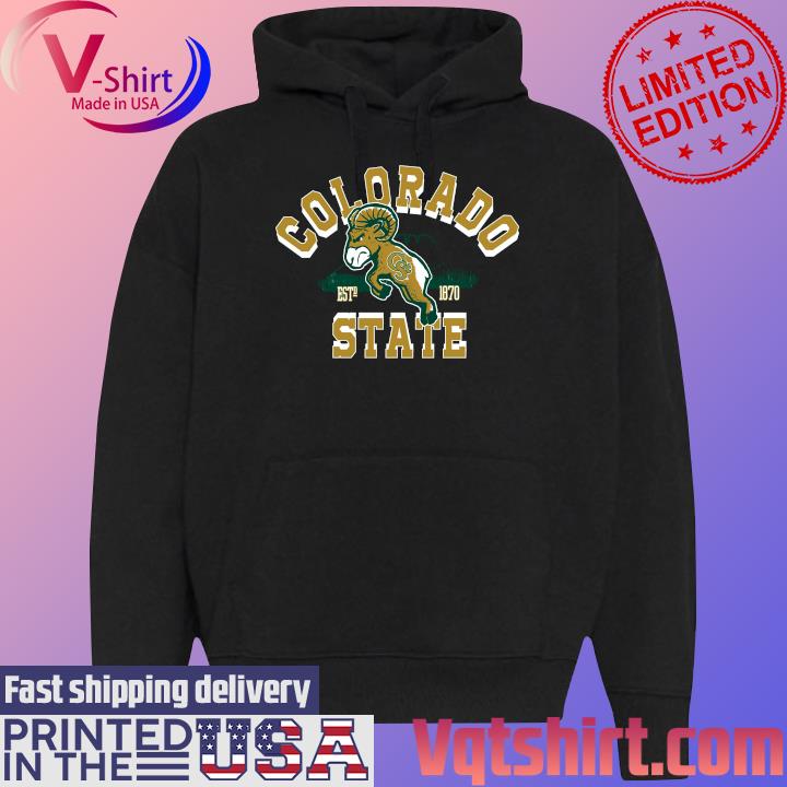 Colorado State Rams est 1870 shirt, hoodie, sweater, long sleeve