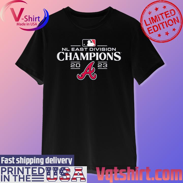 MLB Atlanta Braves 2023 NL East Division Champions shirt, hoodie