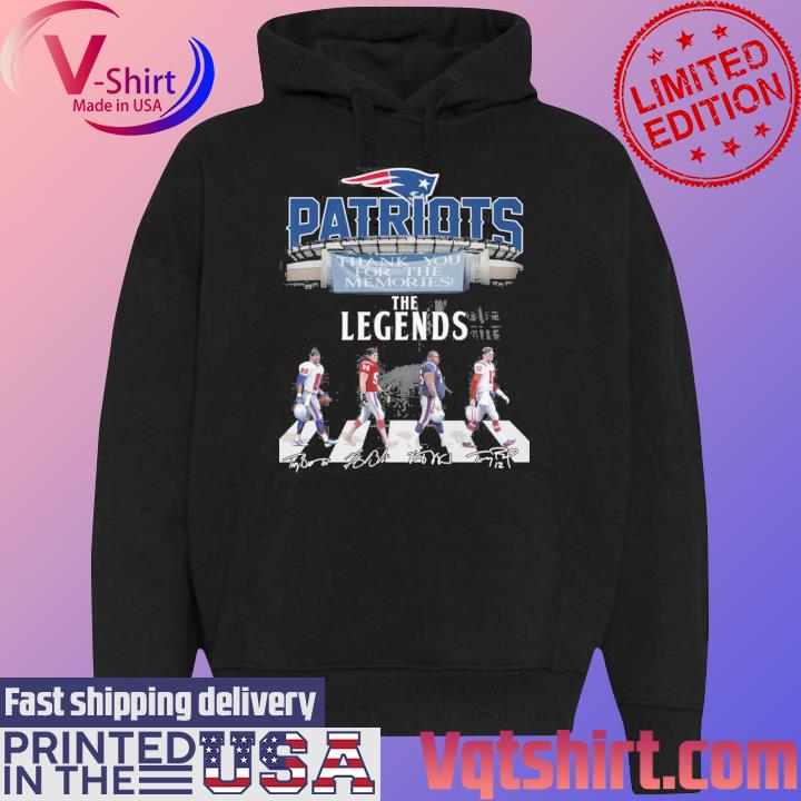 New England Patriots The Legends Thank You For The Memories Unisex