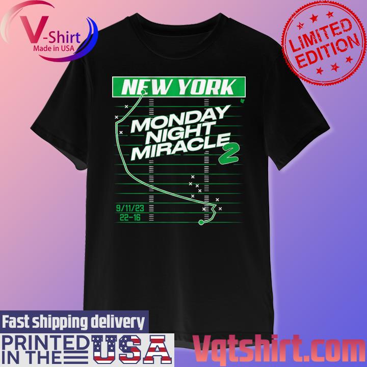 New York Football The Monday Night Miracle 2 Shirt