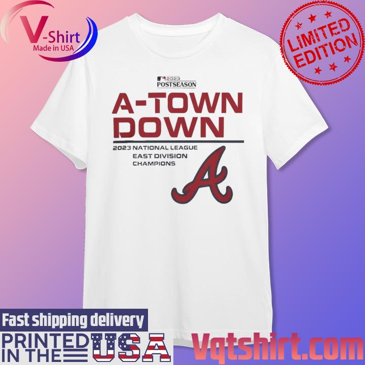 Original Atlanta Braves Mlb 2023 Nl East Champions Skyline Shirt