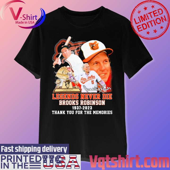 In memory of Brooks Robinson Baltimore Orioles vintage shirt