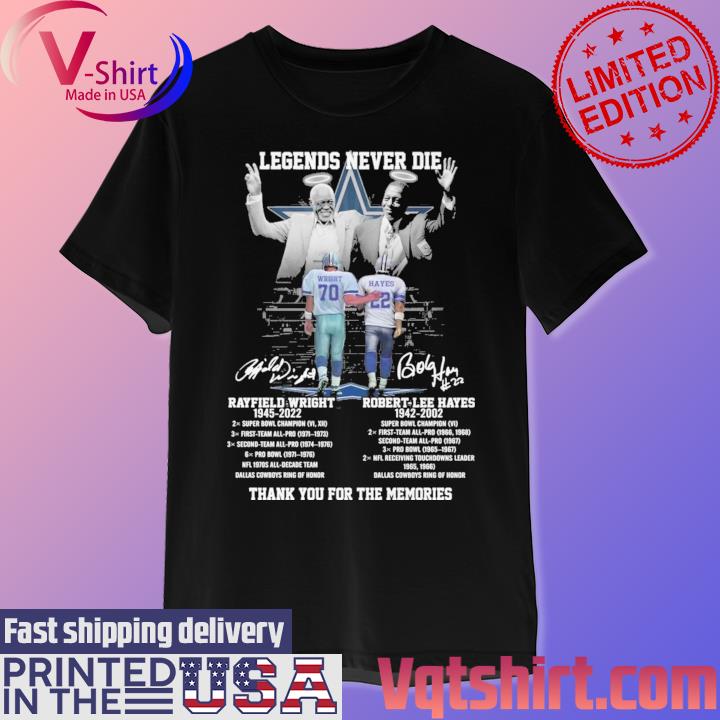 Dallas Cowboys the legends thank you for the memories shirt, hoodie,  sweater, long sleeve and tank top