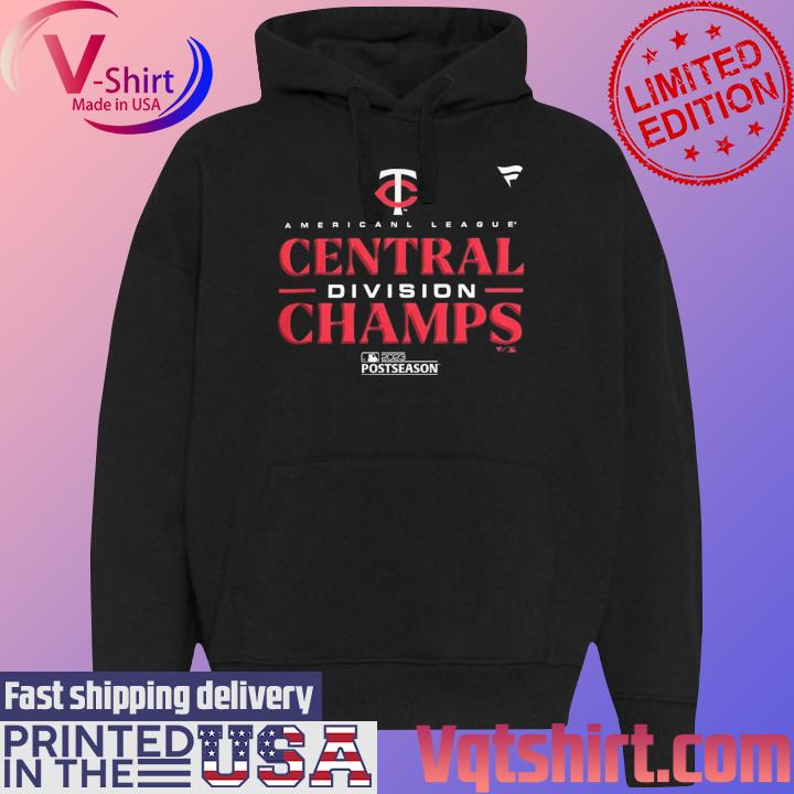 Minnesota Twins American League 2023 AL Central Division Champions shirt,  hoodie, sweater, long sleeve and tank top