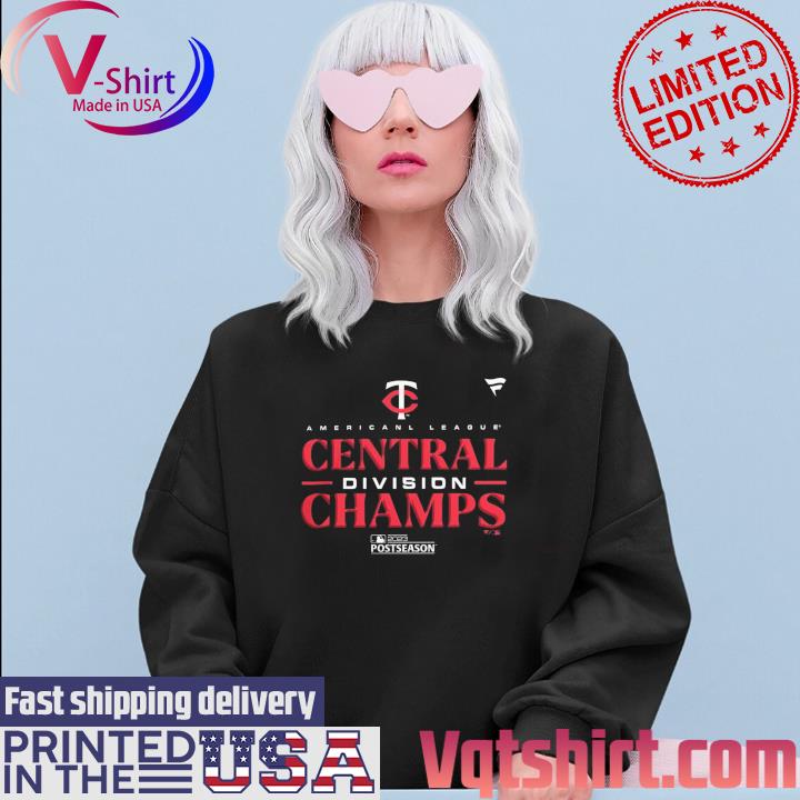 American League Central Champions Minnesota Twins baseball shirt, hoodie,  sweater, long sleeve and tank top