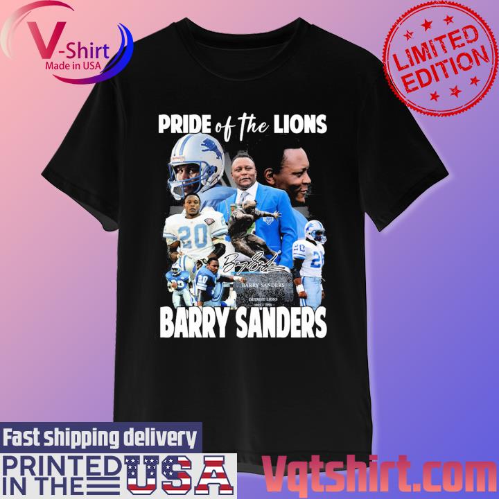 Official detroit Lions Barry Sanders Shirt, hoodie, sweater, long sleeve  and tank top