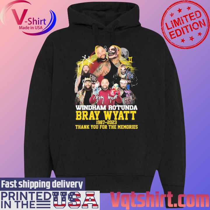 WWE Bray Wyatt signature shirt, hoodie, sweater, long sleeve and tank top